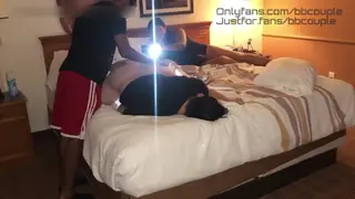 Latino Hotel Gangbang Ends in Bareback Creampies
