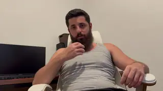 Latino Submissive Endures Bondage Captivity in Third Week POV
