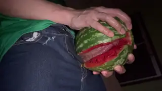 Thai Student Uses a Watermelon as a Sex Toy