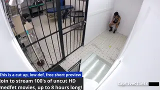 Asian Teen Endures Anal Gape in Hospital Bondage Scene