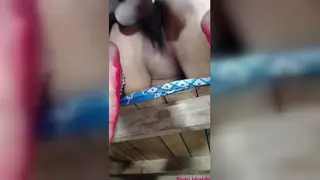Indian Wife Enjoys Rough Anal With Partner Watching