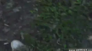 Mature Soldier in Uniform Claims Young Recruit Outdoors