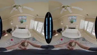 Petite Blonde Student Bends Over for a POV VR Pounding
