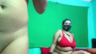 Indian MILF Takes Doggystyle Under Moonlight