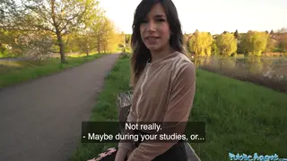 Teen Picked Up Outdoors for POV Casting Fuck