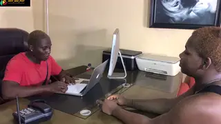 Curvy MILF Takes a Hard Ride Over the Office Desk