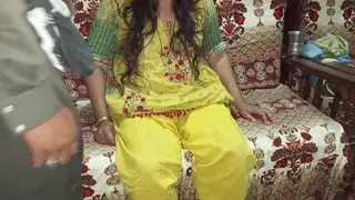 Indian Teacher Guides Wife Through First Lesson