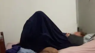 Blonde MILF Gets Oral Bliss Under a Warm Blanket