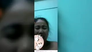 Busty Asian Maid Pleasures Herself in Uniform
