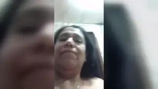 Mature Busty Woman Pleasures Herself Solo