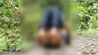 Indian Teen Couple Fucks Outdoors with a Toy