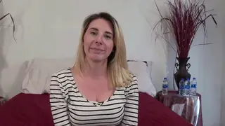 Busty Brunette MILF Takes Two Cocks in Casting Threesome