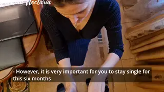 Petite European in Stockings Cosplays Lawyer Roleplay