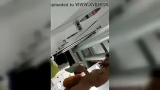 Latino Hunk Shows Off in a Locker Room