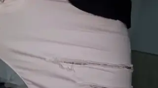 European Stepson Spills His Load Onto a Phone Screen