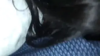 Indian MILF Rides Hairy Husband in POV Close-Up