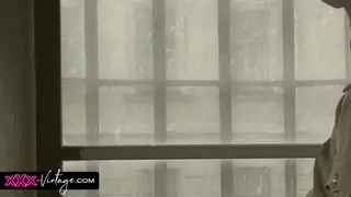 Blonde and Brunette Lesbians Orgy in Prison Showers
