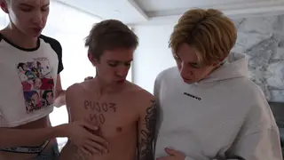 Inked Stepdad Claims Stepson in Bareback Session