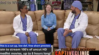 Stranger Explores Petite Body With Toys in Hospital