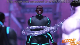 Ebony Hunk Rims Partner Before Intense BBC Action