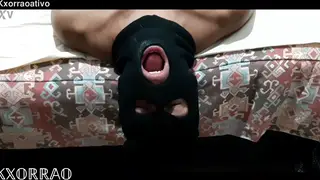 Hairy Latino Takes Deepthroat and Bareback Creampie