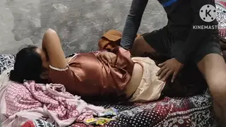 Indian Housewife in Maid Outfit Teases Husband POV