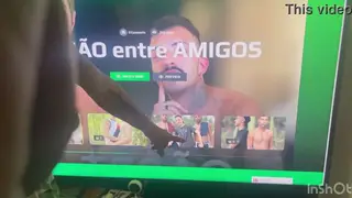 Latino Sucks Massive Black Cock in Brazilian Hookup