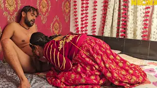 Indian Bride Takes Anal and Deepthroat From Servant