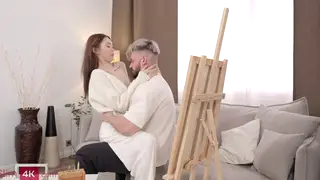 Petite Asian Babe Rides a Muscular Stud