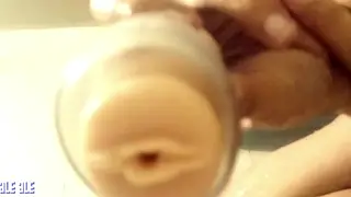Hairy Latino Hunk Pleasures Himself with Toy in Solo Show