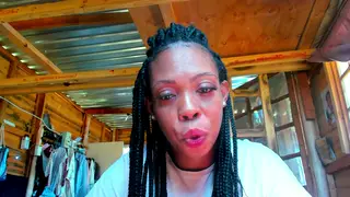 Ebony Goddess Commands Worship in Lingerie