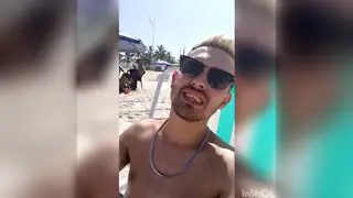 Twink Cools Off with Bathroom Masturbation Session