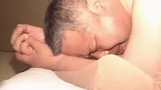Japanese Daddy Shows a Chubby Bear Who Leads