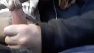 Amateur Gives First Blowjob on a Bus Ride
