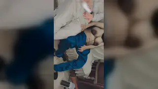 Massage Session Turns Intimate in Hotel Bathroom