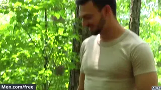 Amateur Guys Trade Blowjobs Before a Doggystyle Finish