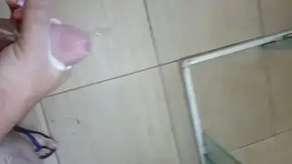 Teen Boy Strokes Fast and Shoots a Thick Load