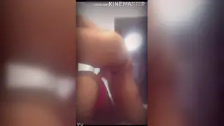 Femboy Takes Bareback Anal in Amateur Crossdresser Clip