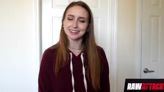 Petite Brunette Rides Monster Cock in POV Reality
