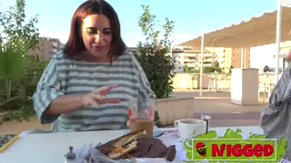 European Brunette Takes BBC Doggystyle in Rough Session