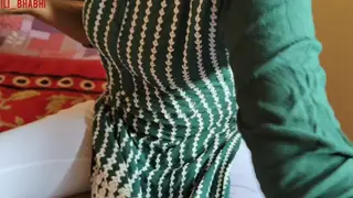 Petite Indian Stepsister Begs Stepbrother for Forbidden Sex