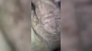Hairy Bear Enjoys a Quick Oral Exchange