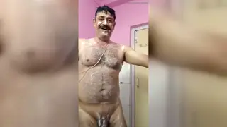 Indian Bear Enjoys Slow Massage and Handjob