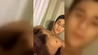 Handsome Pinoy Twink Reaches Solo Climax