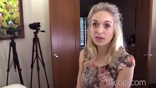Blonde Amateur Experiences Genuine Orgasms on Camera
