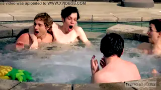 Eight European Teens Share an Outdoor Orgy