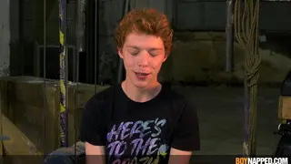 Older Dominant Controls Submissive Twink With Bondage