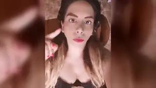 Busty Giantess Plays with Tiny POV Figure