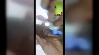 Indian Wife Strokes Her Man to a Messy Finish on Video Call