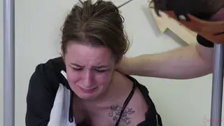 Bound Teen Endures Rough Anal in Doggystyle Submission